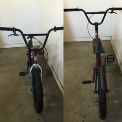 h-179△ q 岐阜発/ FITBIKE.CO/ BMX/ 20インチ/ ジャイロなし/ ペグなし/ 自転車/ 走行確認/ 現状品/ 管08s/ R7.10/9 △の画像