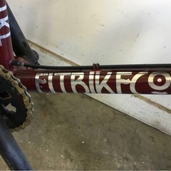 h-179△ q 岐阜発/ FITBIKE.CO/ BMX/ 20インチ/ ジャイロなし/ ペグなし/ 自転車/ 走行確認/ 現状品/ 管08s/ R7.10/9 △の画像
