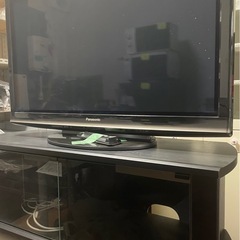 Panasonic プラズマテレビ　42型　テレビ台　中古　　の画像