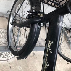 折りたたみ自転車の画像