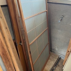 ガラス引き戸の画像