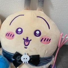ハチワレ　うさぎ　ぬいぐるみセットの画像