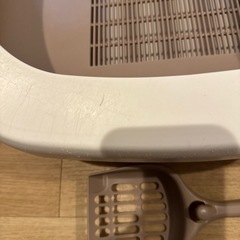【お取引者決定】猫用システムトイレ本体 ハーフカバー　6個の画像