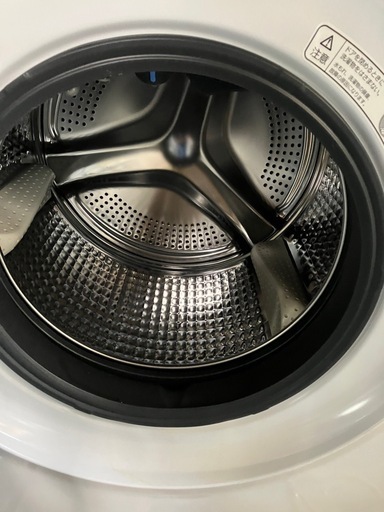 I 2510-497  AQUA ドラム式洗濯乾燥機 AQWA DX12N 12kg 2022年製 動作確認済み キズ 汚れあり
