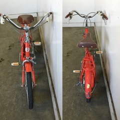 h-180△ q 岐阜発/ ブリジストン/ HACCHI/ 子供用自転車/ 16インチ/ 変速なし/ ブレーキ等確認/ 現状品/ R7.10/9 △の画像