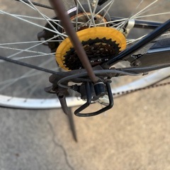 お話し中　自転車27インチの画像