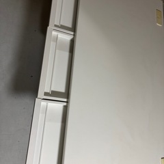 オフィス机　事務机　デスク　仕事机　引き出し付き　大きめ
の画像