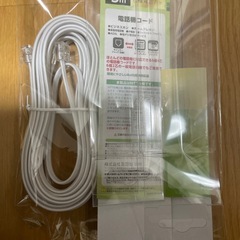 新品　ミヨシ MCO 電話機コード の画像