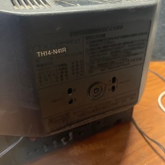 ナショナル　古いテレビの画像