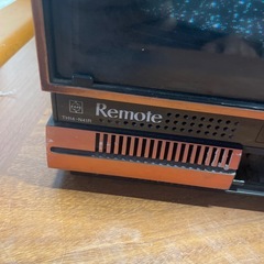 ナショナル　古いテレビの画像