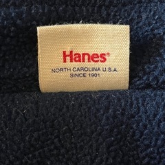 Hanes フード付きロングジャケット 95サイズの画像