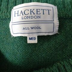 HACKETT LONDON　ニットセーター　毛100％ の画像