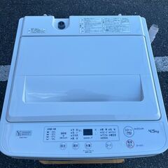 洗濯機 ヤマダ YWM-T45H 2021年【安心の3ヶ月保証】🚚自社配送時💳代引き可🚚(現金、クレジット、スマホ決済対応)の画像