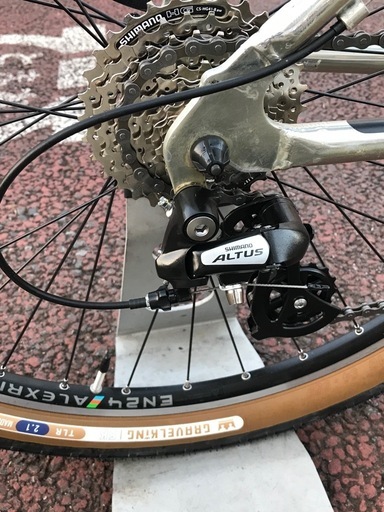 通勤通学やちょっとしたサイクリングに リユース OLD MTB PANASONIC MOUTAIN CAT MC-W A7005-T6