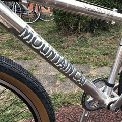 通勤通学やちょっとしたサイクリングに リユース OLD MTB PANASONIC MOUTAIN CAT MC-W A7005-T6　パナソニック マウンテンキャット アルミフレームの画像