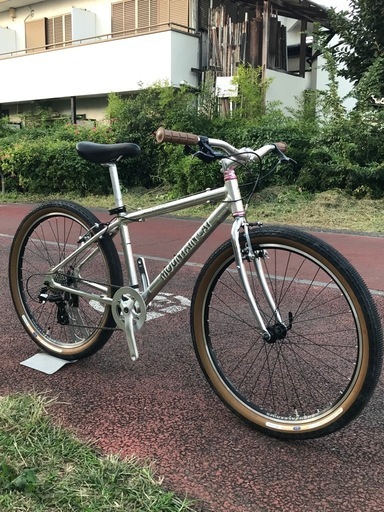 通勤通学やちょっとしたサイクリングに リユース OLD MTB PANASONIC MOUTAIN CAT MC-W A7005-T6