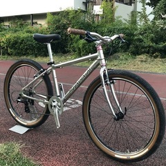 通勤通学やちょっとしたサイクリングに リユース OLD MTB PANASONIC MOUTAIN CAT MC-W A7005-T6　パナソニック マウンテンキャット アルミフレームの画像