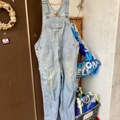 作業用おしゃれサロペットの画像