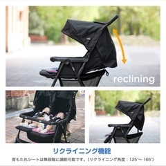 joie エアツイン　双子ベビーカーの画像