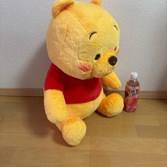 くまのプーさんのぬいぐるみの画像