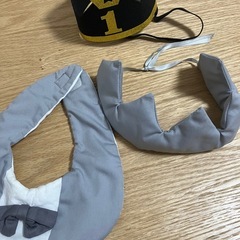 タキシード風衣装セット 3点セットの画像