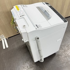 A1665🌟配達♻️設置可能‼️2023年製シャープ電気洗濯乾燥機 6.5KG/3.5KG ES-TX6GJ-W🌟動作確認⭕️保証付き✅の画像