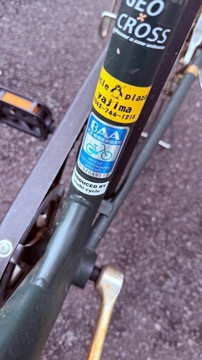 ?【最終処分！】美品！あさひ ジオクロス 5段変速付き自転車 ¥10,000 ?ポンプ等特典付き！