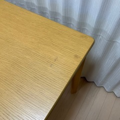 ニトリ　ダイニングテーブル　サイズ幅135奥行き80高さ70（cm）の画像