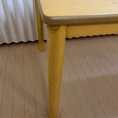 ニトリ　ダイニングテーブル　サイズ幅135奥行き80高さ70（cm）の画像