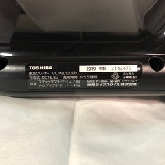 
天）東芝 クリーナー　掃除機 VC-WL100（R）の画像