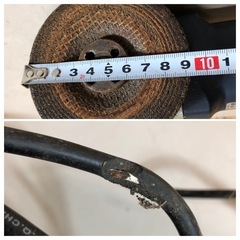通電確認済み　M&M 100mm ディスクグラインダーの画像