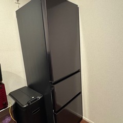 【最終値下げ】11/7まで　日立　HITACHI  冷蔵庫 Vタイプ ブリリアントブラック R-V32RVL-K 315L 3ドア 左開きタイプの画像