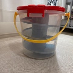 トミカバケツ　トミカ　子供の画像