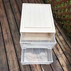 天馬 収納ボックス フィッツケース クローゼット 幅44×奥行53×高さ23cm 収納ケースの画像