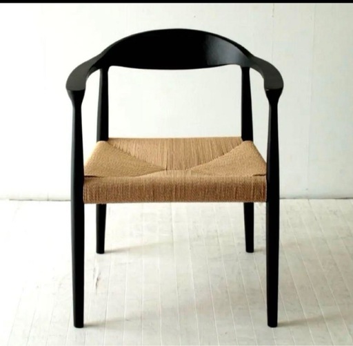 【定価より半額以下】タンスのゲン 北欧風ダイニングチェア ペーパーコード