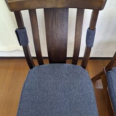 椅子２脚の画像