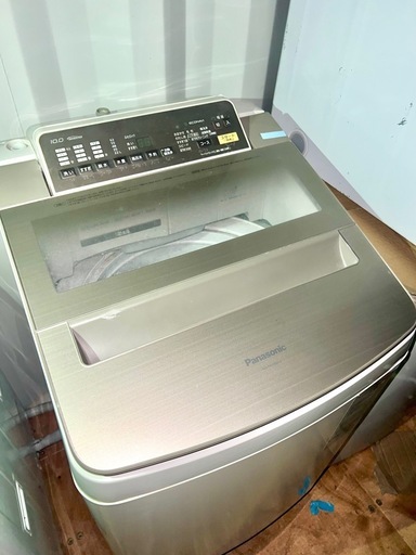 (他商品多数)(運搬費込)超レア商品！！オシャレデザインで超大容量10キロ！Panasonic