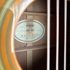 アコースティックギター　ヤマハDW-4Sの画像