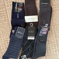 【新品・未使用】メンズ靴下　25〜27cmの画像