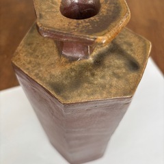 陶器の手作り花瓶🏺値下げの画像