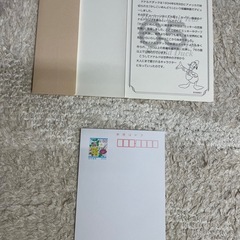 ドナルドダックのポストカードの画像