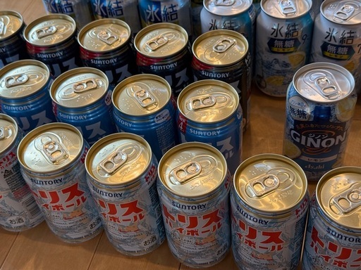 ★激安！ 早い者勝ち！ 【全150本 出品】  【1本あたり約120円】お酒、ビール、酎ハイ チューハイ ウイスキー 計150本   