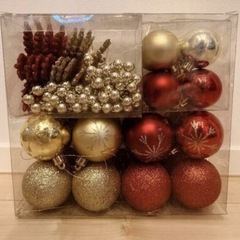 クリスマスオーナメント早い者勝ちの画像