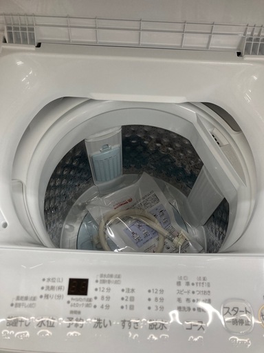 ?2023年式?TOSHIBA 東芝?5kg洗濯機?パワフル洗浄?AW-5GA2?6827