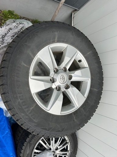 265/65/17 2023年ブリザックDMV2  ランクルプラド150後期純正AW