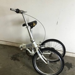 h-186△ q 岐阜発/ DAHON/ ダホン/ Veloce/ ベローチェ/ 折りたたみ自転車/ 20インチ/ 7段変速/ ジャンク/ 欠品あり/ 現状品/ R7.9/25 △の画像