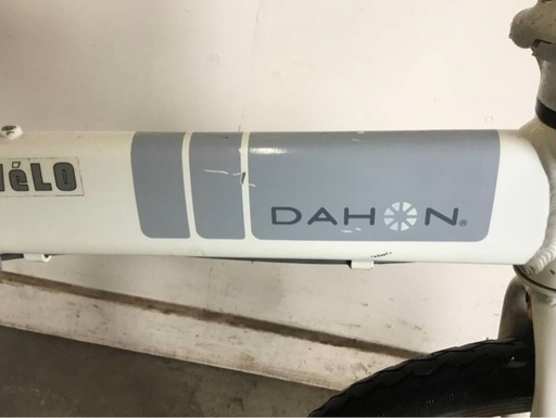 h-186△ q 岐阜発/ DAHON/ ダホン/ Veloce/ ベローチェ/ 折りたたみ自転車/ 20インチ/ 7段変速/ ジャンク/ 欠品あり/ 現状品/ R7.9/25 △