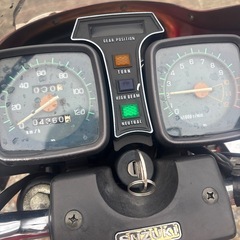 GS125  GSX  実働　　販売証明書付きの画像