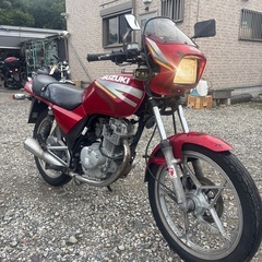 GS125  GSX  実働　　販売証明書付きの画像