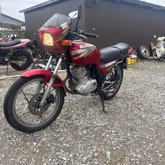 GS125  GSX  実働　　販売証明書付きの画像